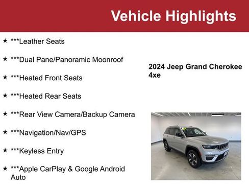 Used 2024 Jeep Grand Cherokee Limited 4xe image 2