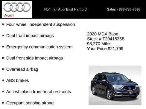 Used 2020 Acura MDX SH-AWD w/ Technology Package image 24