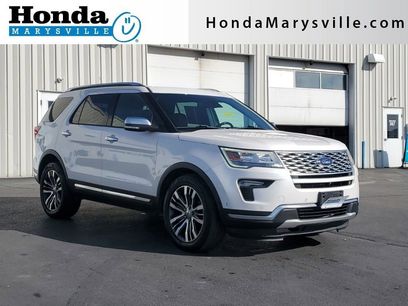 Used 2018 Ford Explorer Platinum