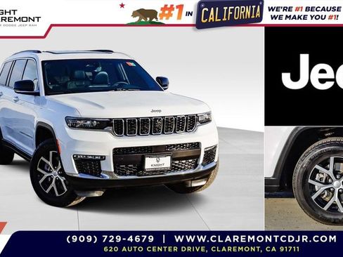 Certified 2024 Jeep Grand Cherokee L Limited w/ Luxury Tech Group II image 1