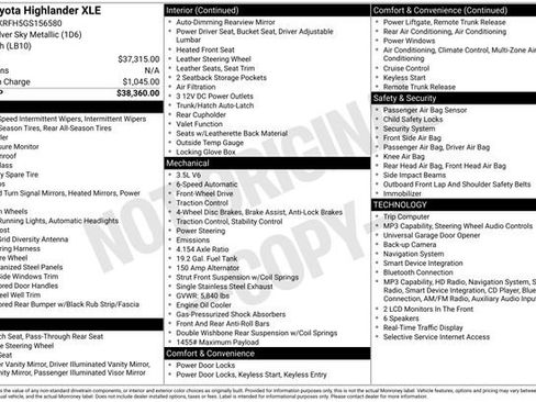 Used 2016 Toyota Highlander XLE FWD image 25