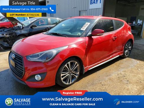 Used 2016 Hyundai Veloster Turbo image 1
