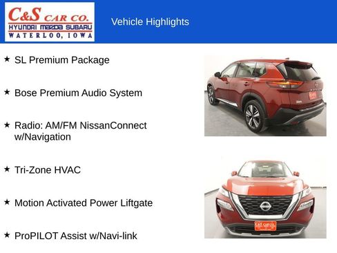 Used 2023 Nissan Rogue SL w/ SL Premium Package AWD/4WD image 7
