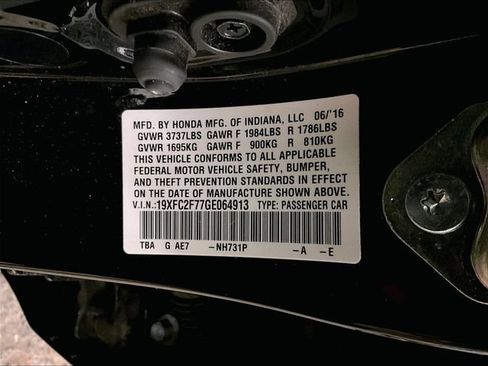 Used 2016 Honda Civic EX image 33
