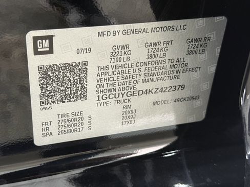 Used 2019 Chevrolet Silverado 1500 LTZ w/ LTZ Plus Package image 28