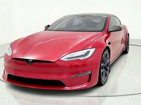 Used 2021 Tesla Model S Plaid AWD/4WD image 3
