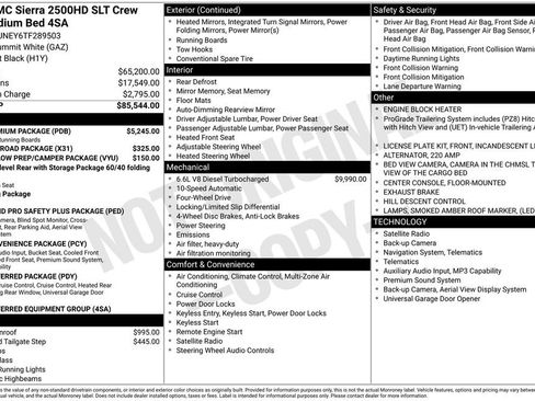 New 2026 GMC Sierra 2500 SLT w/ SLT Premium Package AWD/4WD image 4