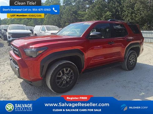 Used 2025 Toyota 4Runner 4WD image 1