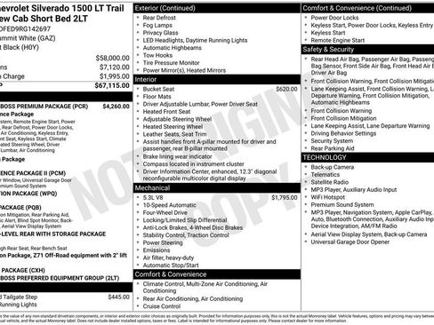 Used 2024 Chevrolet Silverado 1500 LT Trail Boss w/ LT Trail Boss Premium Package AWD/4WD image 6