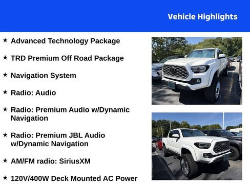 Used 2023 Toyota Tacoma TRD Off-Road w/ TRD Premium Off Road Package AWD/4WD image 4