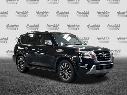 Used 2024 Nissan Armada Platinum w/ Captain's Chairs Package AWD/4WD image 2