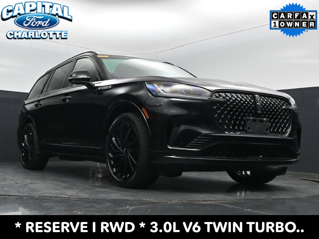 Used 2025 Lincoln Aviator Reserve w/ Jet Appearance Package RWD image 22