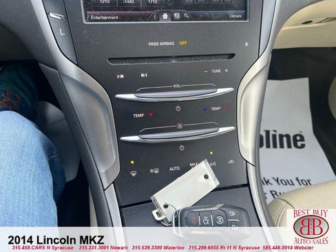 Used 2014 Lincoln MKZ Hybrid w/ Equipment Group 202A Reserve image 16