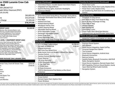 Used 2024 RAM 2500 Laramie w/ Safety Group AWD/4WD image 33