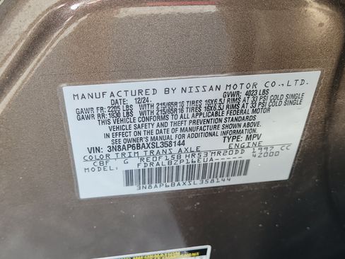 Certified 2025 Nissan Kicks S FWD image 24