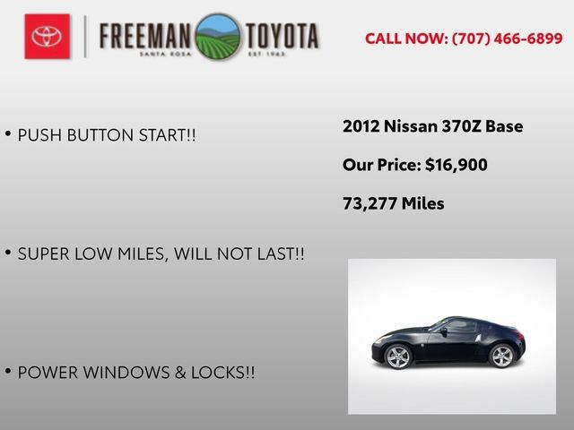 Used 2012 Nissan 370Z Coupe RWD image 5