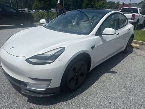 Used 2021 Tesla Model 3 Long Range AWD/4WD image 1