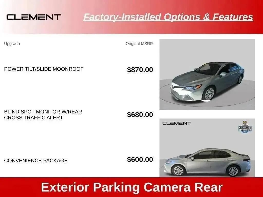 Used 2024 Toyota Camry LE w/ Convenience Package FWD image 72