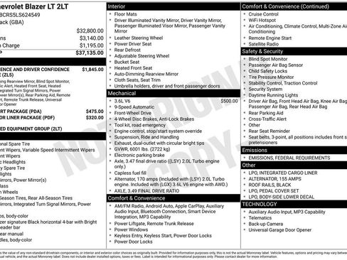 Used 2020 Chevrolet Blazer LT image 17