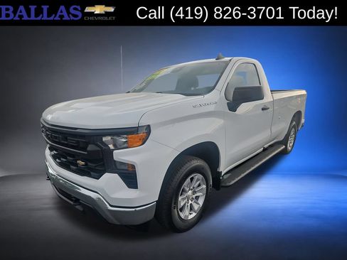 Certified 2025 Chevrolet Silverado 1500 W/T RWD image 1