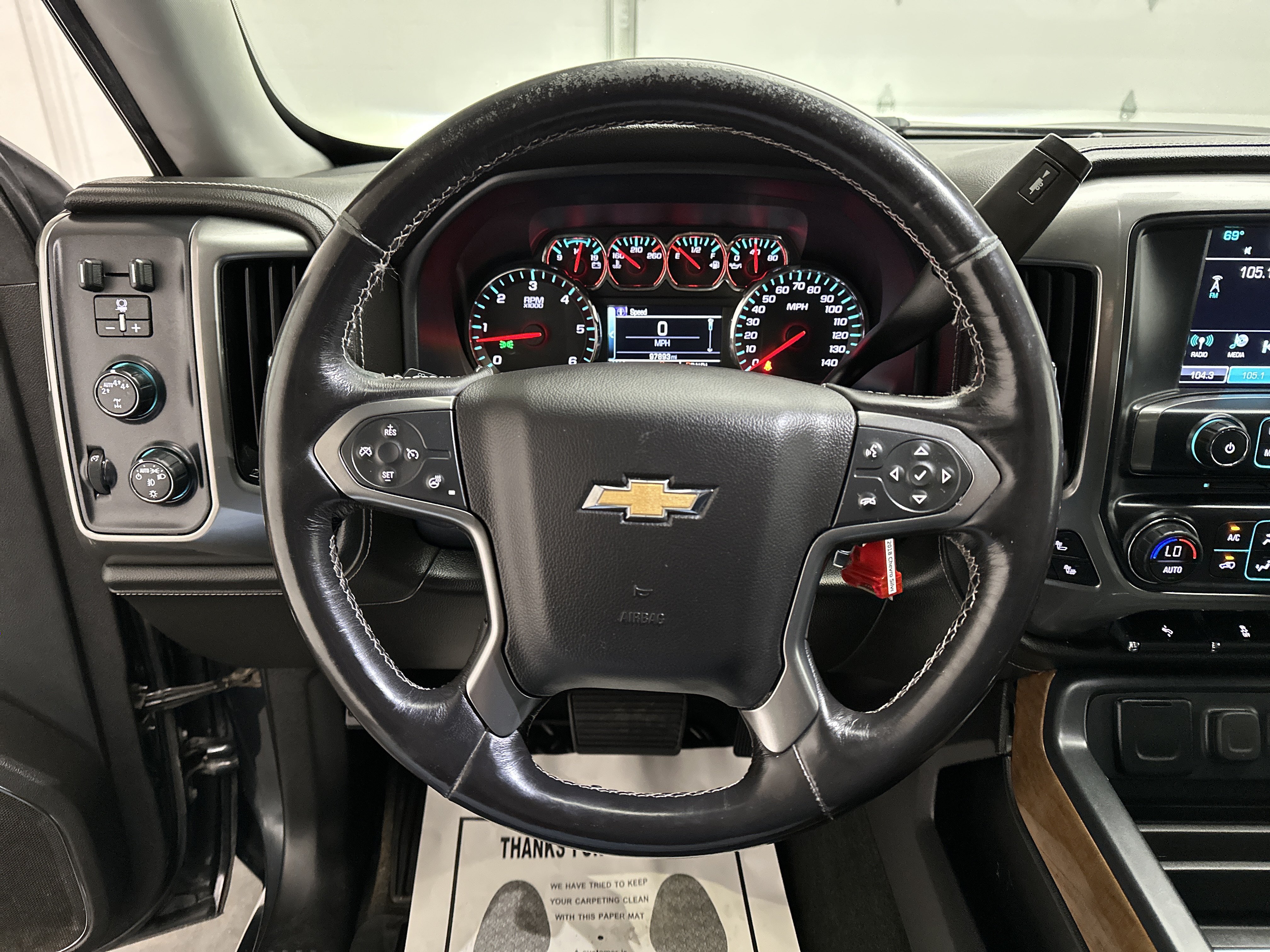 Used 2018 Chevrolet Silverado 1500 LTZ w/ Sport Package AWD/4WD image 29