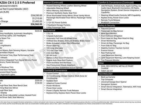 New 2026 MAZDA CX-5 Preferred AWD/4WD image 6