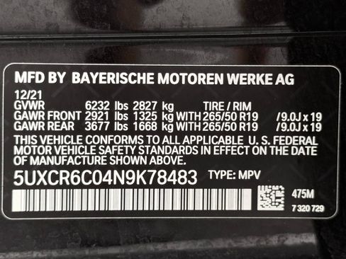 Used 2022 BMW X5 xDrive40i w/ Executive Package AWD/4WD image 65