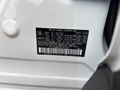 New 2026 Subaru Ascent Limited image 17