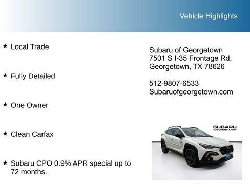 Used 2025 Subaru Crosstrek 2.5i Sport w/ Crosstrek Mirror Package image 11
