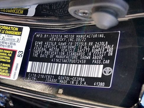 Used 2023 Toyota Camry TRD FWD image 35