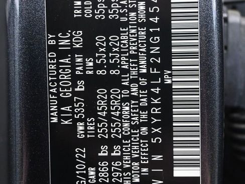 Used 2022 Kia Sorento SX image 9