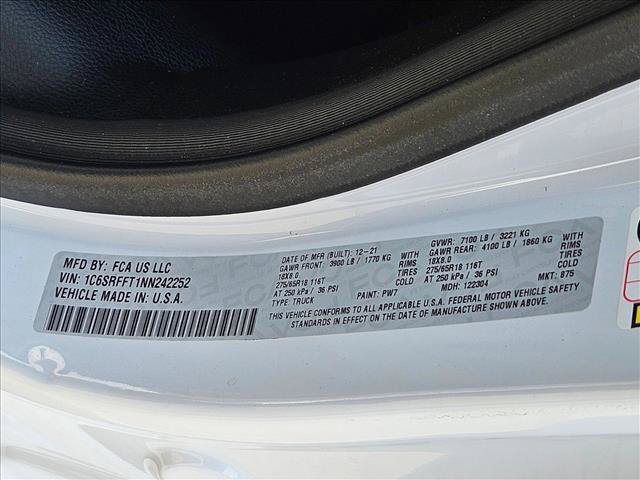 Used 2022 RAM 1500 Big Horn AWD/4WD image 23