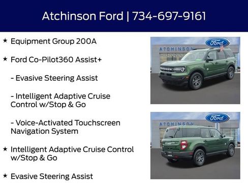 Certified 2024 Ford Bronco Sport Big Bend w/ Convenience Package image 12