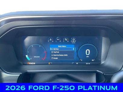New 2026 Ford F250 Platinum