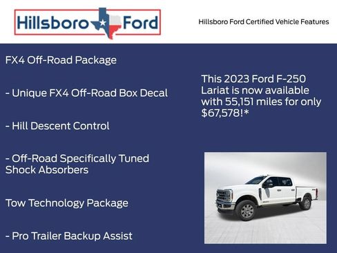 Certified 2023 Ford F250 Lariat w/ Lariat Ultimate Package AWD/4WD image 9