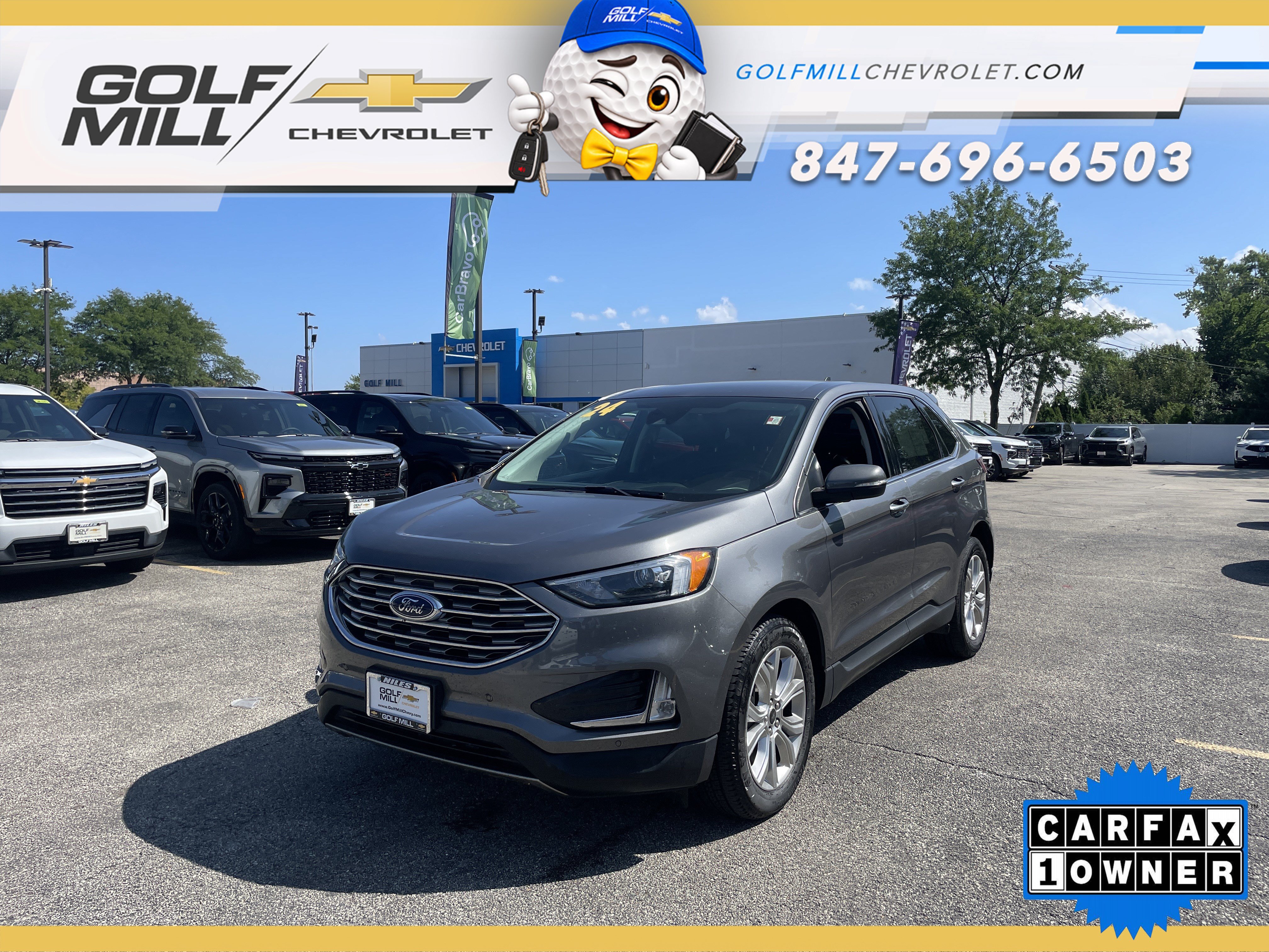Used 2024 Ford Edge Titanium AWD/4WD image 1