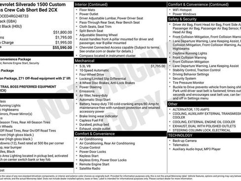 Used 2024 Chevrolet Silverado 1500 Custom Trail Boss image 10