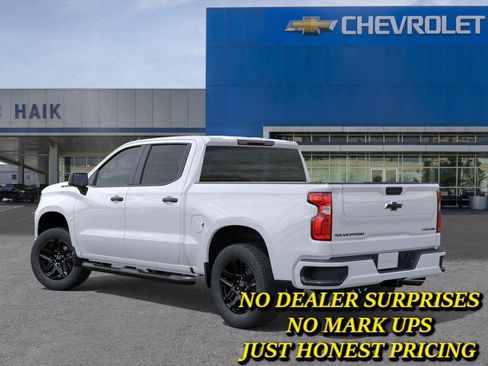 New 2026 Chevrolet Silverado 1500 Custom w/ Turbomax Blackout Package RWD image 3