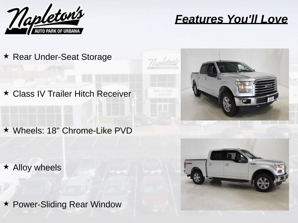 Used 2017 Ford F150 XLT w/ Equipment Group 302A Luxury AWD/4WD image 32