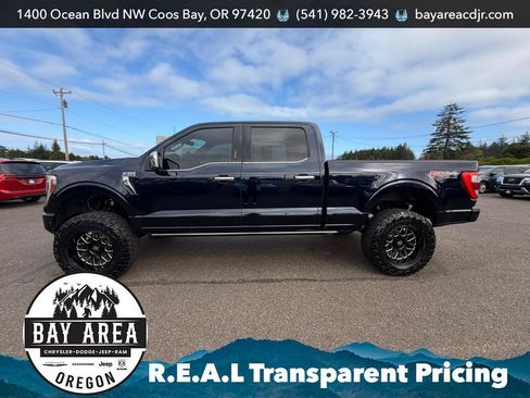 Used 2021 Ford F150 Platinum w/ Equipment Group 701A High AWD/4WD image 9