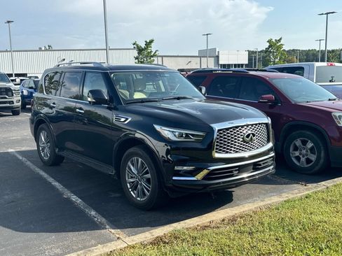Used 2023 INFINITI QX80 Luxe w/ Cargo Package RWD image 1