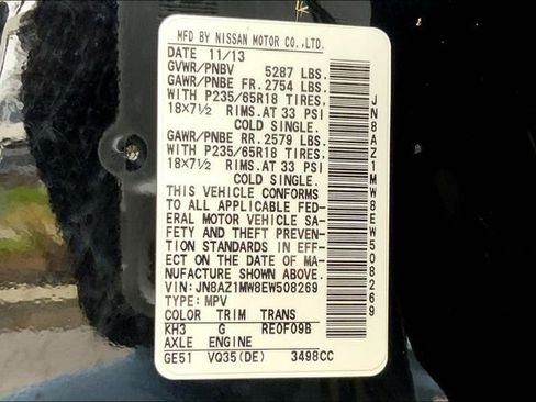 Used 2014 Nissan Murano SL w/ Navigation Package image 31