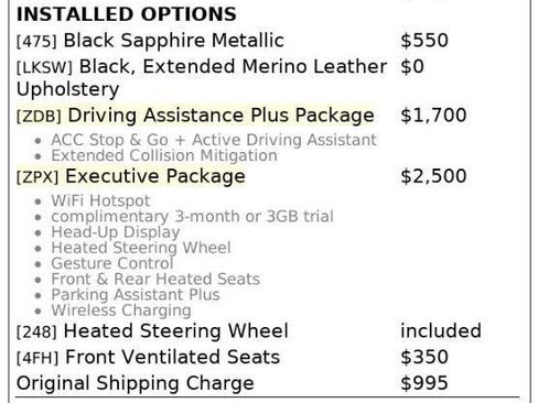 Used 2020 BMW X4 M w/ Executive Package image 4