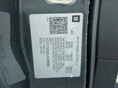 Used 2020 Chevrolet Corvette Stingray Preferred Cpe w/ 2LT Preferred Equipment Group image 15