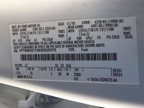 Used 2019 Ford F350 XLT w/ XLT Value Package image 22