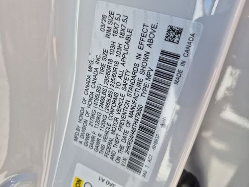 Certified 2026 Honda CR-V EX image 23