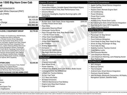 Used 2025 RAM 1500 Big Horn RWD image 21
