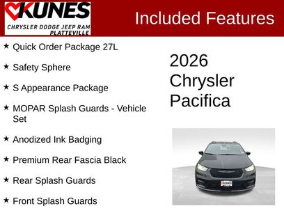 New 2026 Chrysler Pacifica Select w/ S Appearance Package