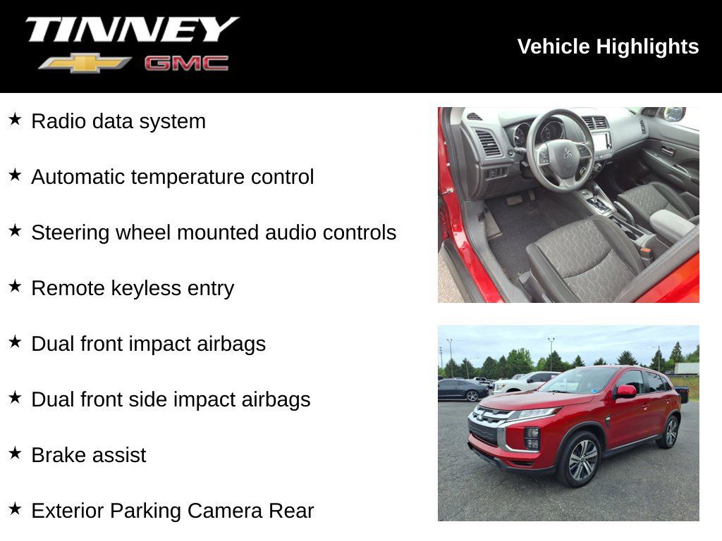 Used 2024 Mitsubishi Outlander Sport SE AWD/4WD image 6