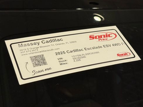 New 2025 Cadillac Escalade ESV Premium Luxury w/ Touring Package image 61